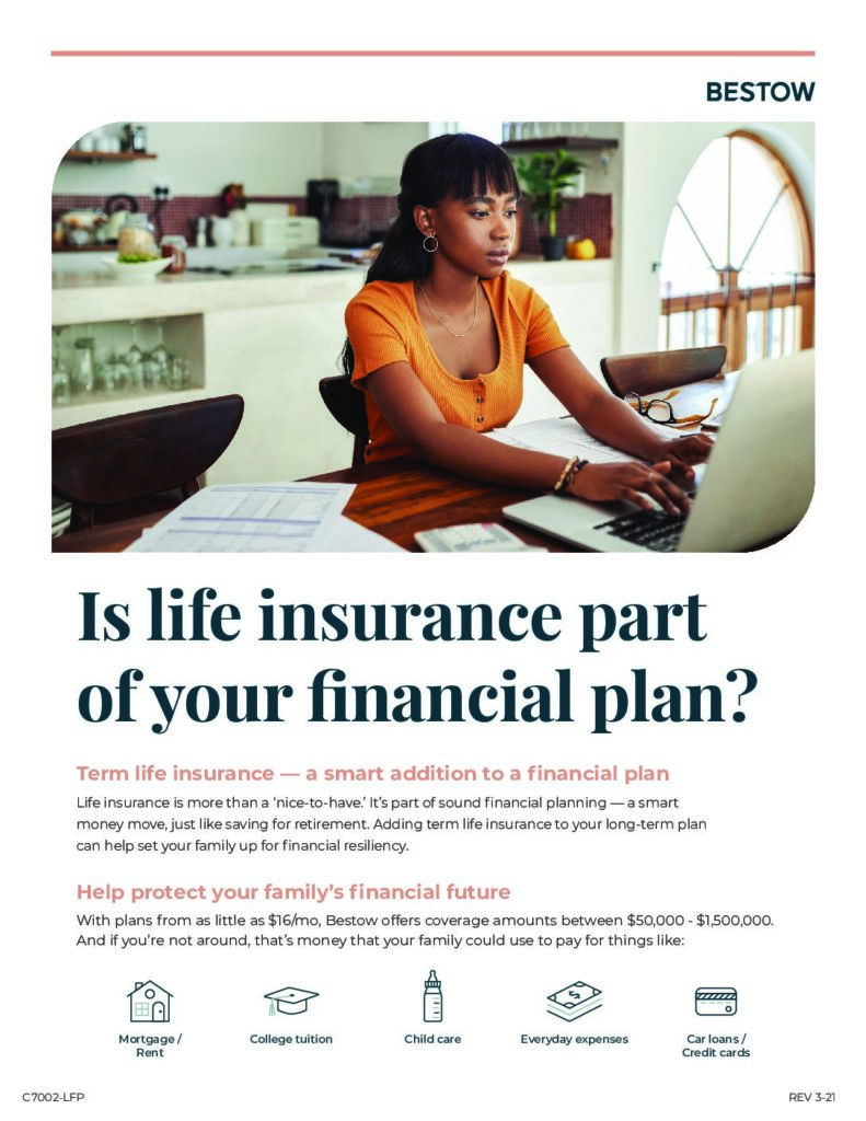Is life insurance a part of your financial plan?