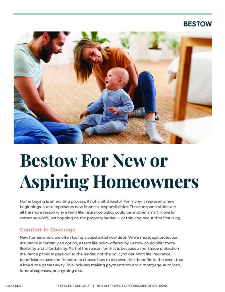 Bestow for New or Aspiring Homeowners
